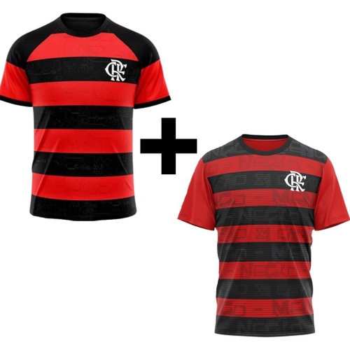 Kit Flamengo Casal Retro Zico Oficial - Masculino e Feminino