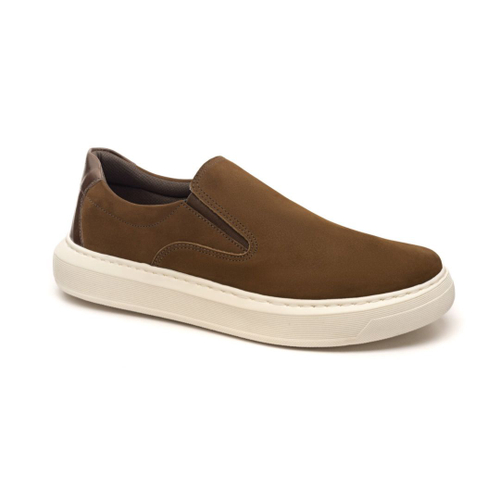 Slip on caramelo sales masculino