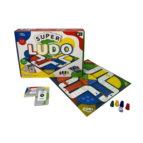 Kit Jogos De Tabuleiro - Ludo Dama Trilha Original - PAIS & FILHOS -  E-Paper Box