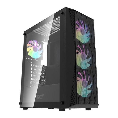 Gabinete Gamer Pichau HX600, RGB, Full-Tower, Lateral de Vidro, Branco,  PG-HX6-WH01