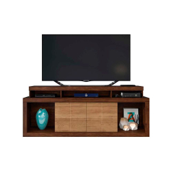 Rack Caemmun Titan p/ TV de até 70 Buriti/Off White Menor preço em Rack Caemmun Titan p/ TV de até 70 Buriti/Off White