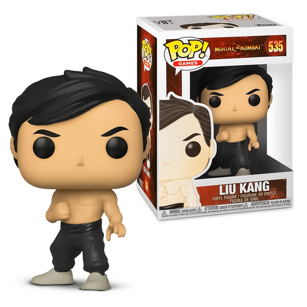 Boneco Funko Pop! Games 535 Mortal Kombat: Liu Kang em Promoção na