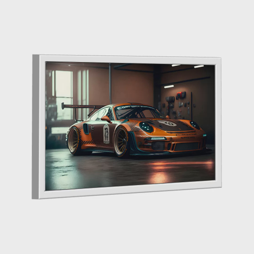 Quadro Porsche 911 Gt -- Br Artes