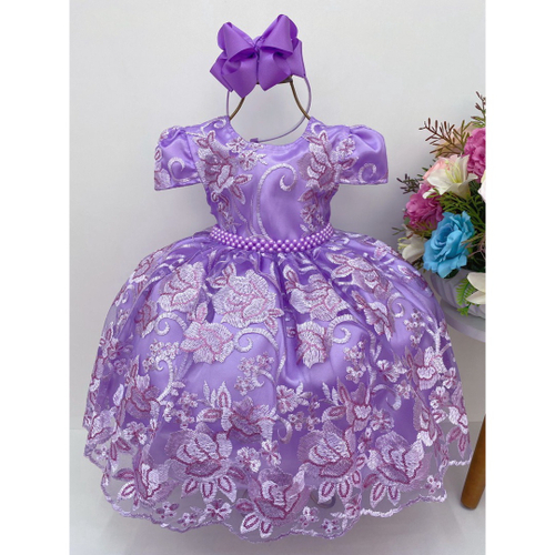 Vestido Princesa Sofia Infantil