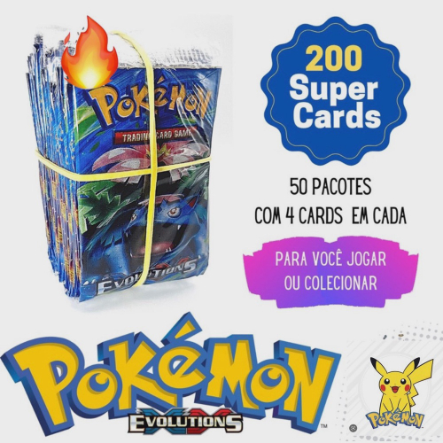 Blister Triplo Cartas Pokémon Tcg Pokémon Go Sortido