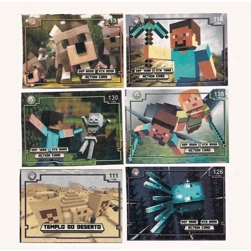 50 Pacotinhos ROBLOX, São 200 CARDS