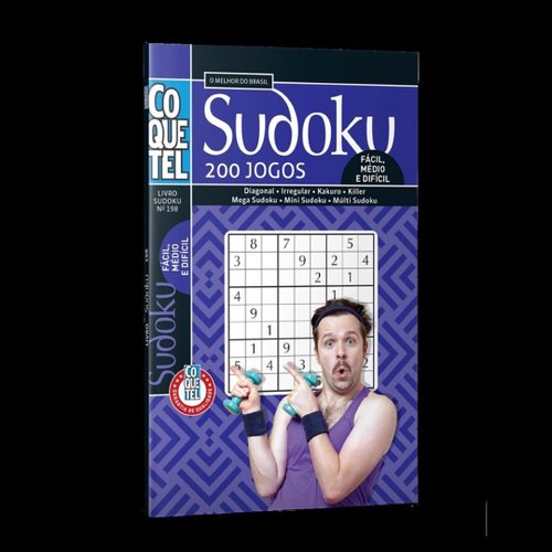 Livro Coquetel Sudoku FC/MD/DF Ed 196