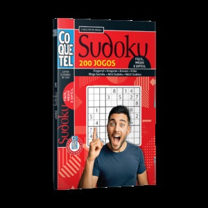 Livro - Livro Coquetel Sudoku nível FC/MD Ed 06 em Promoção na Americanas