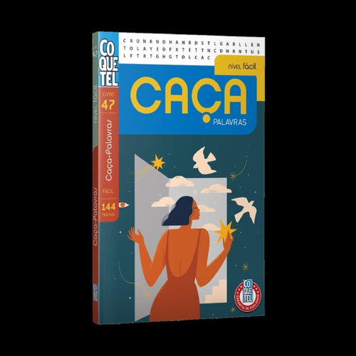 Coquetel - Caça-Palavras - Nível Fácil - Livro 47