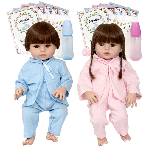 Boneca Bebe Reborn Realista Menina Original Recem Nascida - Bebê Reborn  Baby - Bonecas - Magazine Luiza