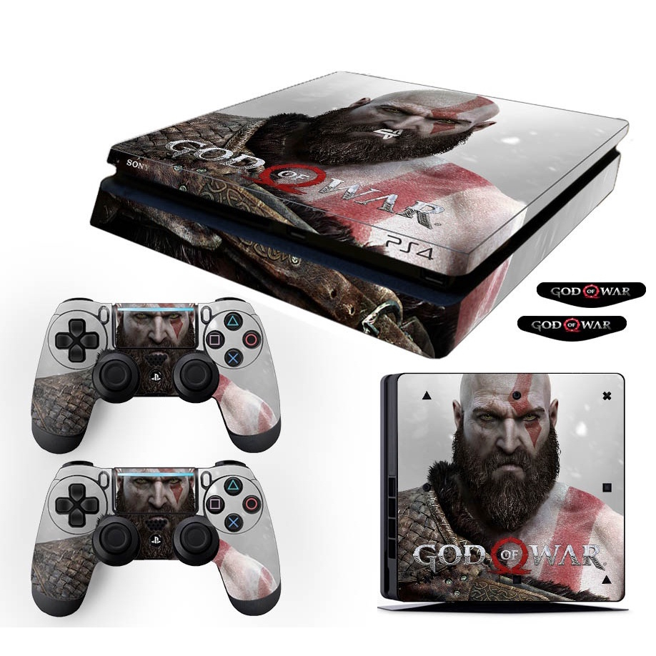 Jogos On Line Adesivo Kratos God Of War Kit 3un Carro Game