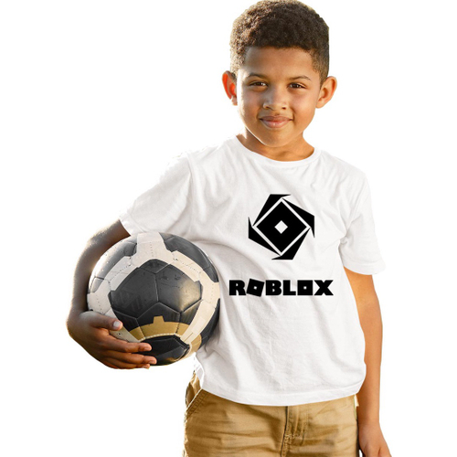 Camiseta Roblox Infantil Juvenil Camisa Game Jogo Skins