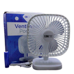Ventilador USB Pequeno LS-908: Potente e Recarregável!