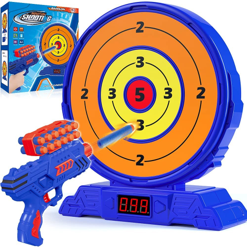 Lançador De Dardos Nerf Dart Blaster Azul Com 6 Munições em