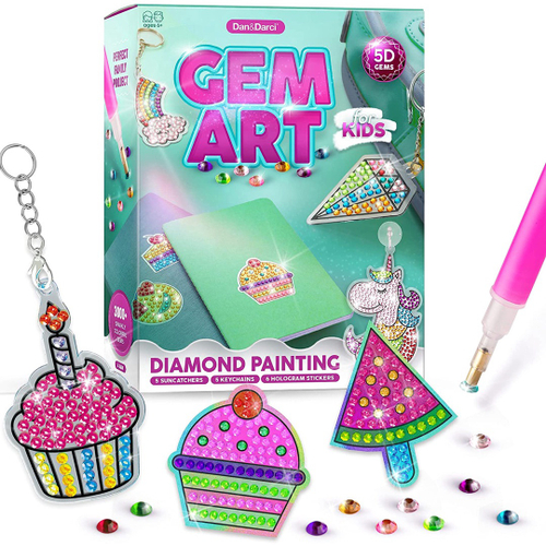 Kit Pintura em Camiseta - Menina - Tamanho M de 6 a 8 anos - Kits for Kids  - Kits e Gifts