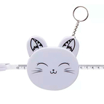 Fita Métrica Trena Reatrátil De Bichinhos 150cm 1,5M Artes e Artesanato Gato