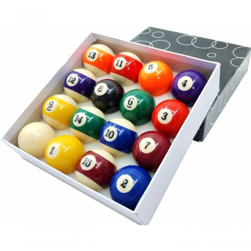 Jogo Bolas De Bilhar Sinuca Numeradas 52mm Snooker no Shoptime