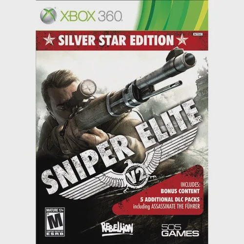 Jogo Mídia Física Original Sniper Elite V2 Para Xbox 360