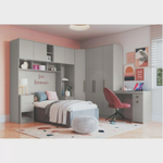 Guarda Roupa Modulado 5 Peças Wood Móveis Castro