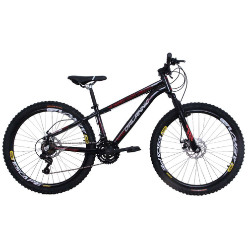 Bicicleta Aro 26 Freeride Alum nio Freio a Disco Jump Dalannio