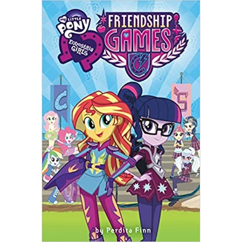 Fantasia My Little Pony Infantil Azul Vestido Equestria Girls