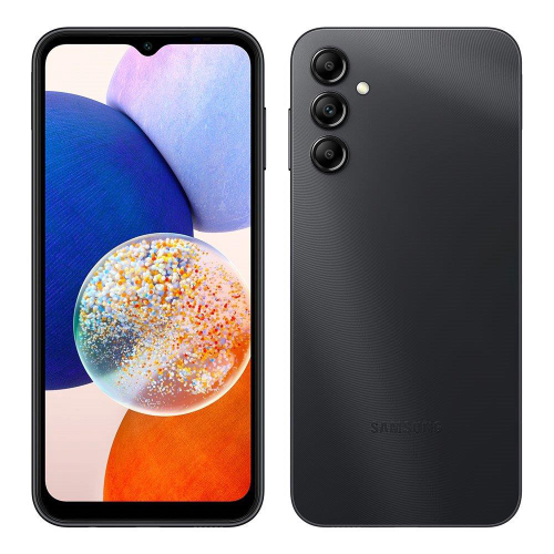 Smartphone Samsung Galaxy A14, 4G, 128GB, 4GB RAM, Octa Core, Câmera Tripla  de 50MP, Tela de 6.6, Prata - SM-A145MZSRZTO - Galaxy A14 - Magazine Luiza