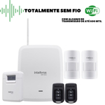 Kit Sistema De Alarme s/ Fio Amt 8000 Slim em Promoção na Americanas