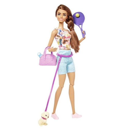 Boneca Barbie Fashionistas Menina Moderna Cabelo Azul - Roupa Fashion  Vestido Rosa Tênis Branco E Acessório Pochete - Número 143 - Mattel  Brinquedos em Promoção na Americanas