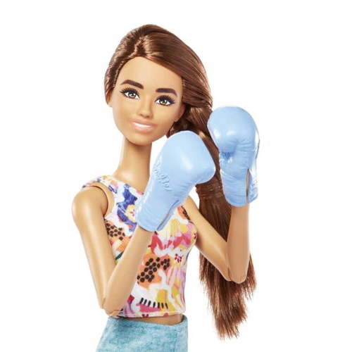 Boneca Barbie Conjunto De Academia Com Cachorrinho Roupa De Treino