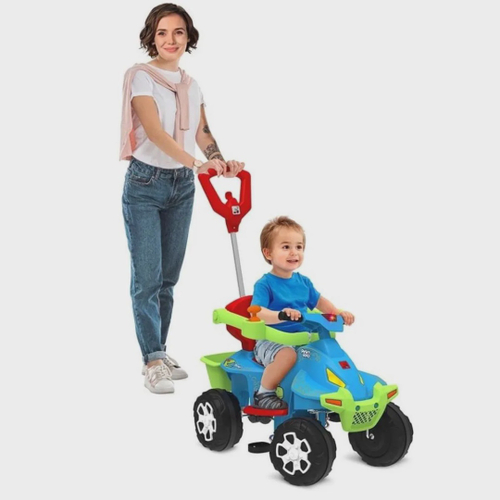 Totoka Motoca Triciclo Infantil Bebe Menina Empurrador