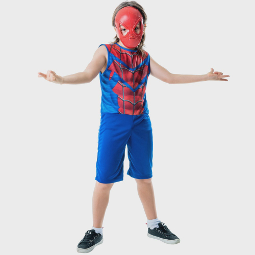 Fantasia Homem Aranha Game Jogo PS4 Xbox Cosplay Heróis Infantil Top