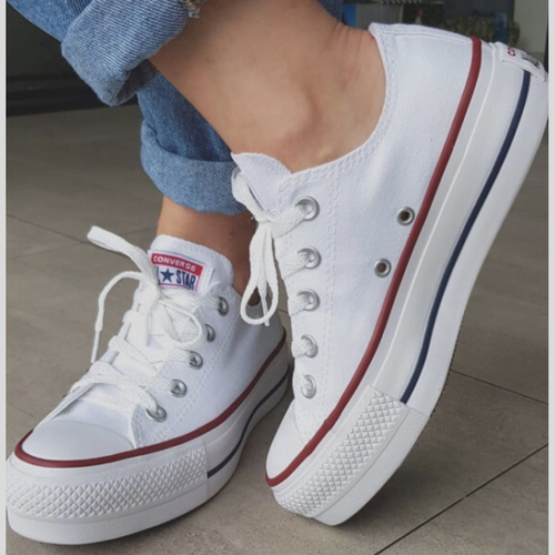 Tenis Cano Baixo Lift Couro - TÊNIS CHUCK TAYLOR ALL STAR PLATAFORMA  CONVERSE - CONVERSE