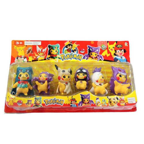 Kit 4 Bonecos + acessórios Pokemon Vingadores - Pikachu, Brinquedo  Infantil. em Promoção na Americanas