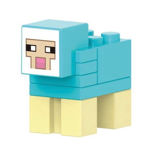 Boneco Minifigure Blocos De Montar Valorie Minecraft no Shoptime