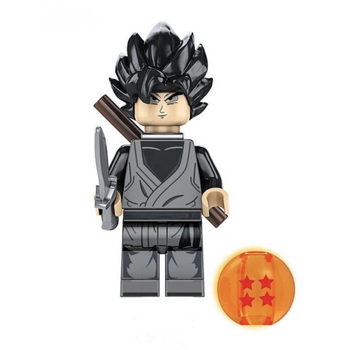 Boneco Bloco Montar Goku Instinto Superior Dragão Ball