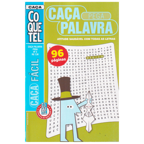 Livro Coquetel Caça Jumbo Nível Fácil – Edição 10 - Salvador Shopping