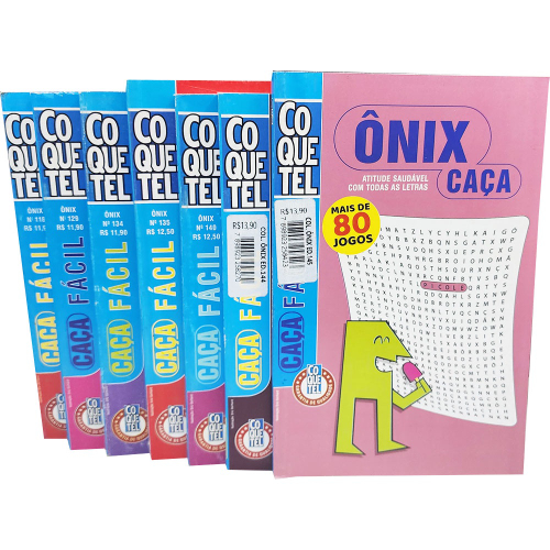 Livro Passatempo Coquetel Coletânea Caça Palavras NívelFácil em Promoção na  Americanas