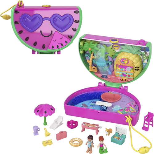 Polly Pocket Conjunto Festa de Patinação HDW51 - Mattel GBF85 - Os