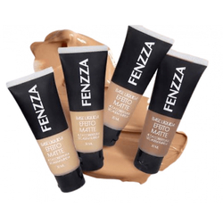 Base Líquida Efeito Matte Cobertura Natural Fenzza BE64 é boa?