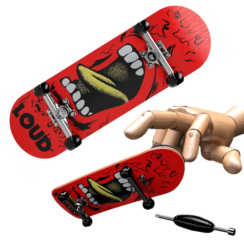 Skate Dedo Profissional Fingerboard De Madeira Brinquedo