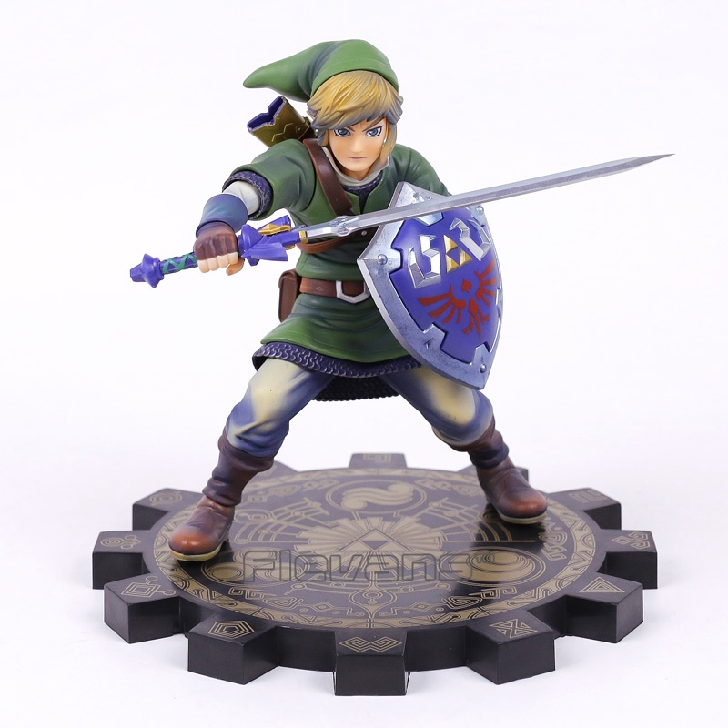 Action figure the legend of zelda link breath of the wild estatua switch  24cm - Action Figures - Magazine Luiza