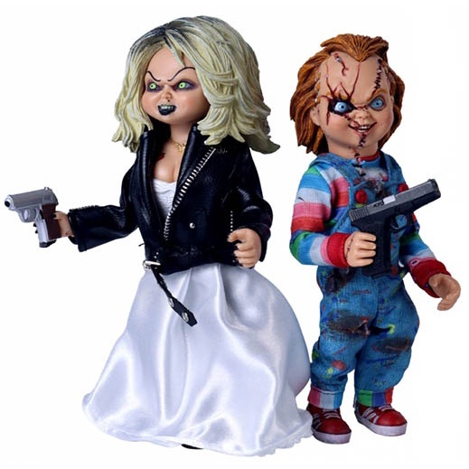 Bonecos Filme A Noiva de Chucky Tiffany e Chuky Neca - Mister