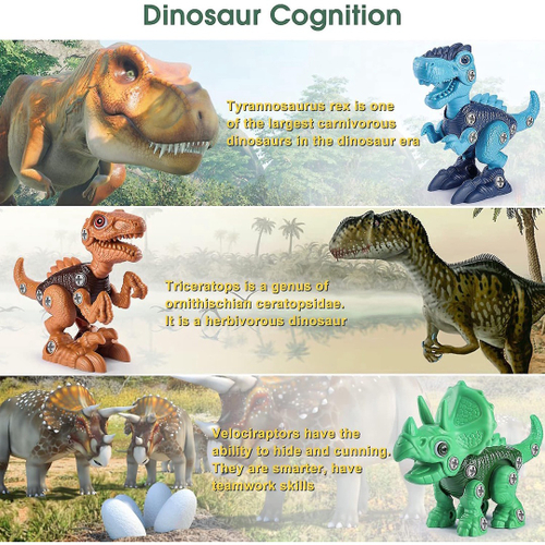 Brinquedos de dinossauro para meninos de 3 4 5 6 de 7 anos, 6 peças de  carros puxados para trás, brinquedos de dinossauros interativos, veículo de  dinossauro infantil : : Brinquedos e Jogos