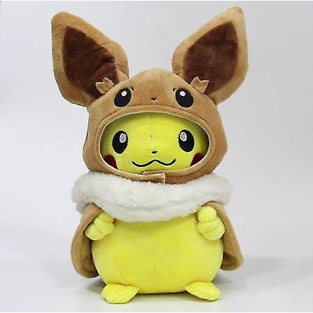 Eevee Cosplay Evoluções Pelúcia Pokémon 20cm Pronta Entrega