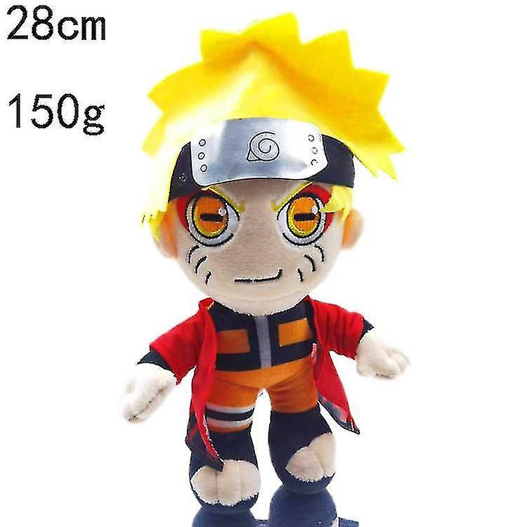 28cm naruto brinquedos de pelúcia naruto uzumaki dos desenhos animados  bonito anime figura modelo brinquedos de pelúcia meninos crianças presentes  de natal - AliExpress