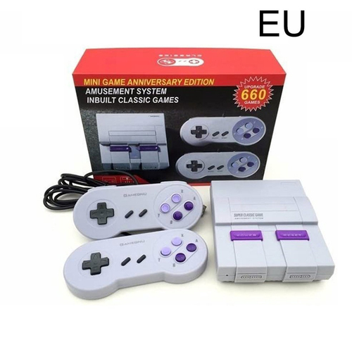 Mini Super Nintendo 93 mil jogos 2 controles - Vídeo Game Retro :  : Moda