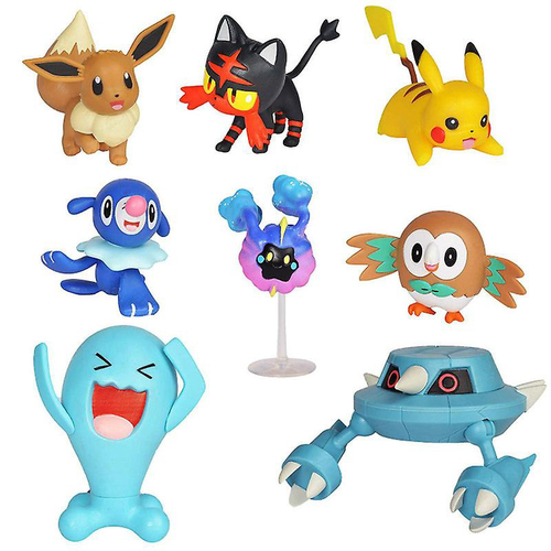 Brinquedos Pokemon Pikachu Action Figure Toys - Escorrega o Preço