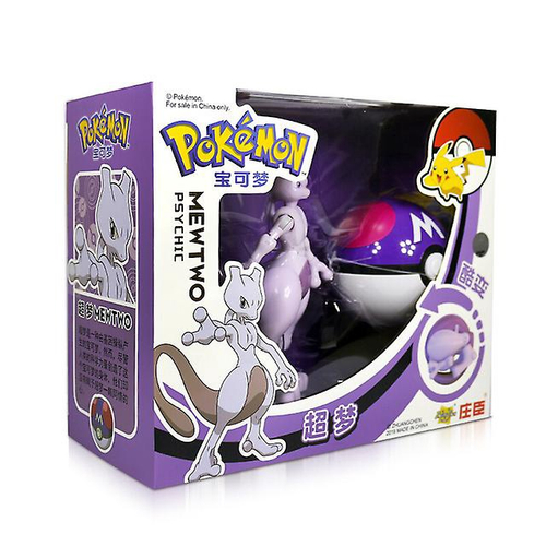 Pokémon Boneco Mewtwo Deluxe 1/10 Scale 2665 Jazwares Sunny