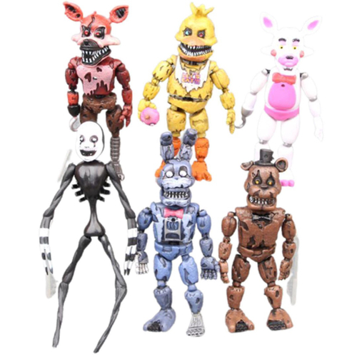 Quadro decorativo A4 Five Nitghs At Freddy fnaf Jogo terror em