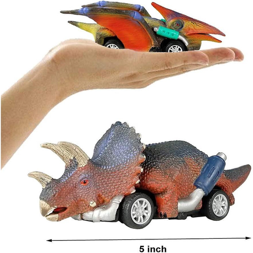 4pcs puxar para trás dinossauro carro brinquedos dino brinquedos